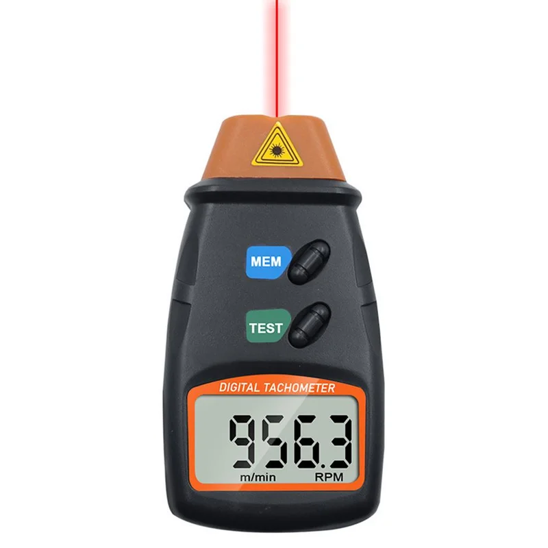 Tacômetro Digital a Laser RPM sem contato