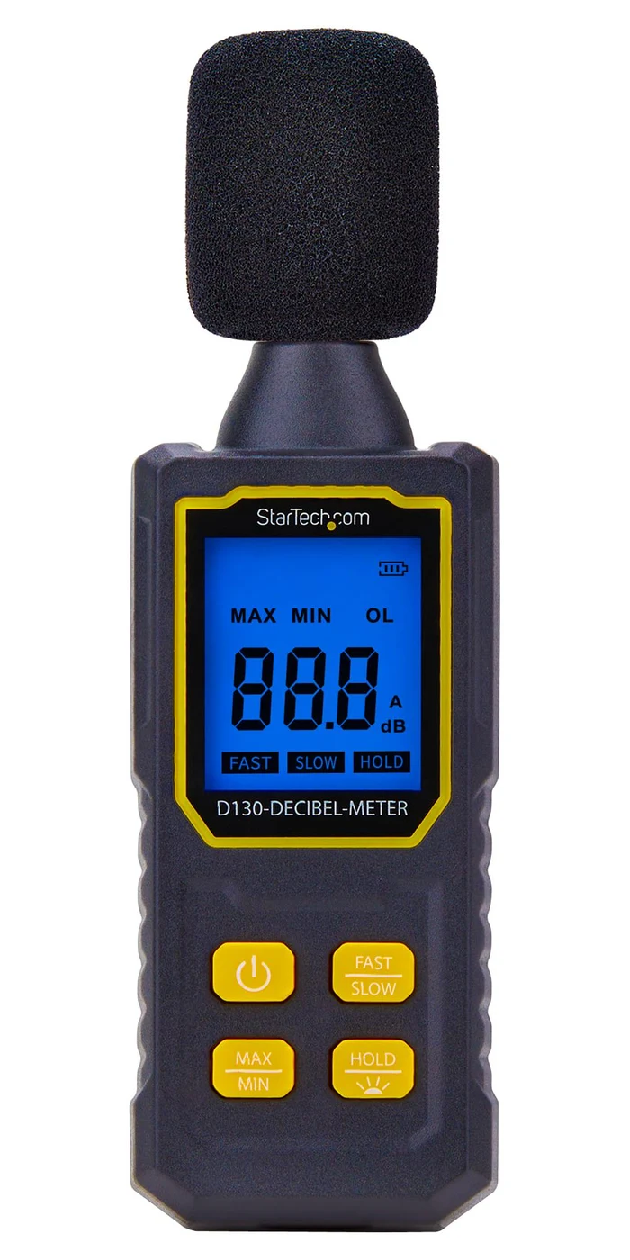 Decibelímetro Digital StarTech D130 para medições de 30 a 130 dB